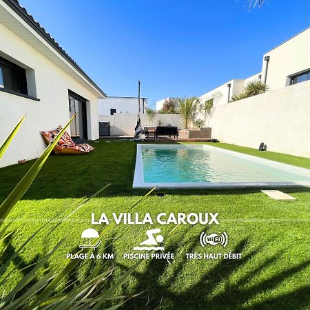 Villa Contemporaine Avec Piscine Chauffee Proche Des Plages Sauvian 外观 照片