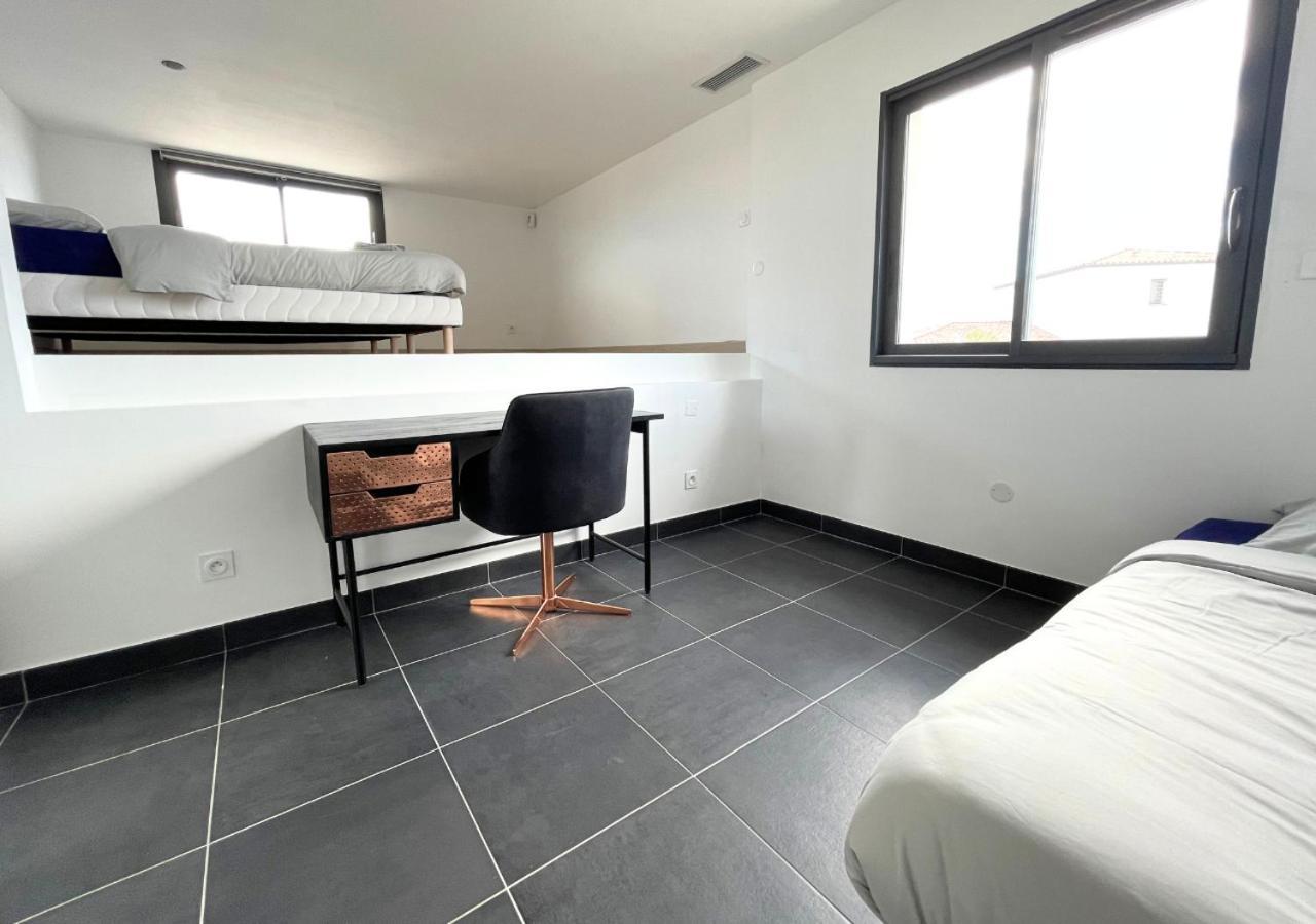 Villa Contemporaine Avec Piscine Chauffee Proche Des Plages Sauvian 外观 照片